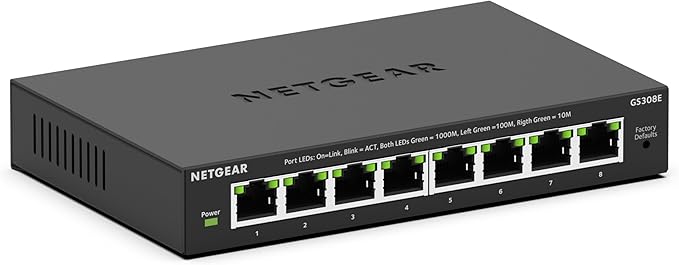 Netgear GS308v3 8-Port Unmanaged Switch