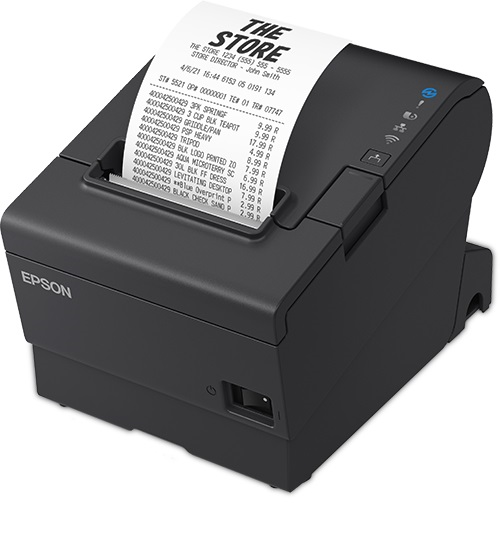 Epson TM-T88VII Receipt Printer - White Model